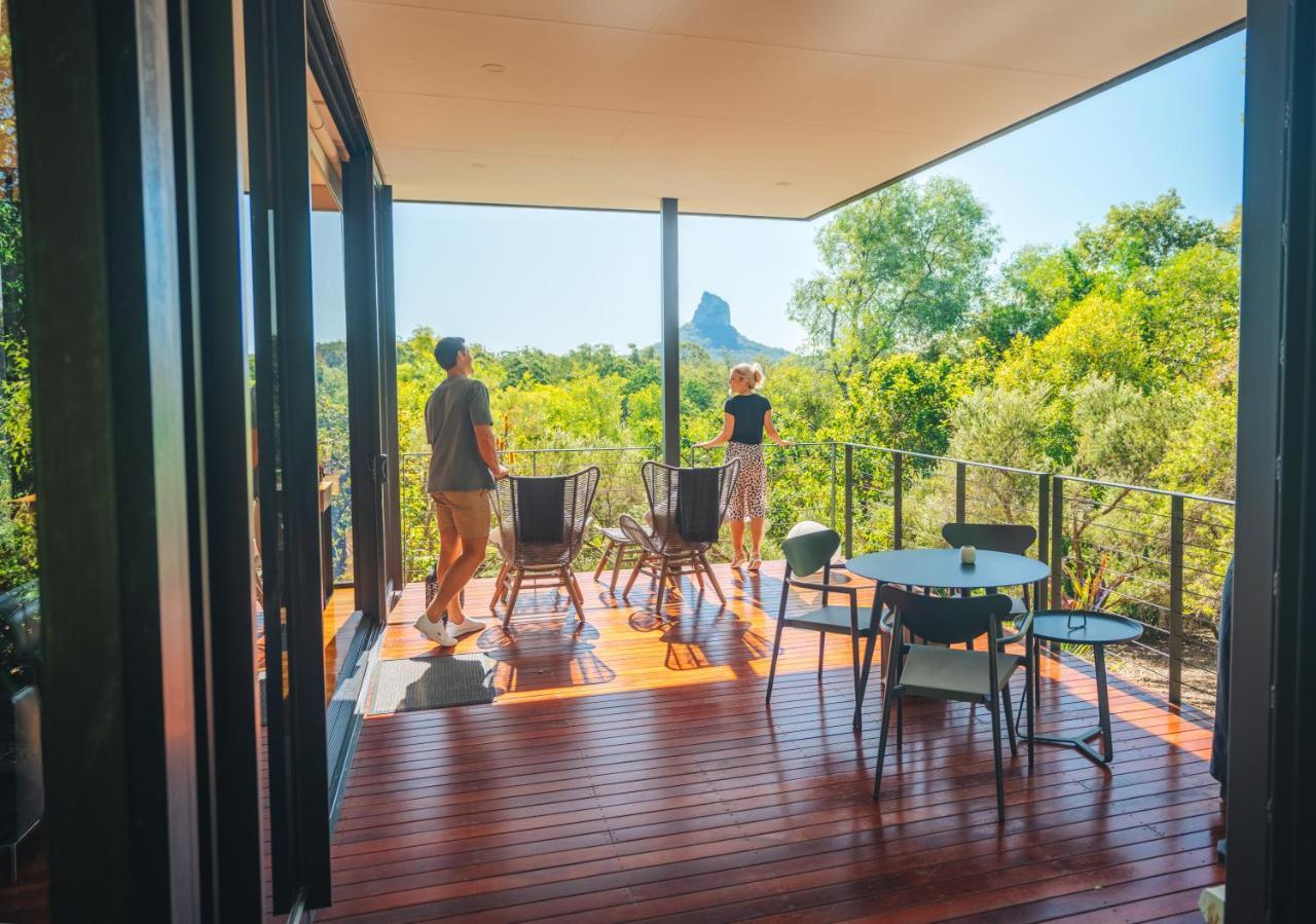 Glass On Glasshouse Glass House Mountains Eksteriør billede