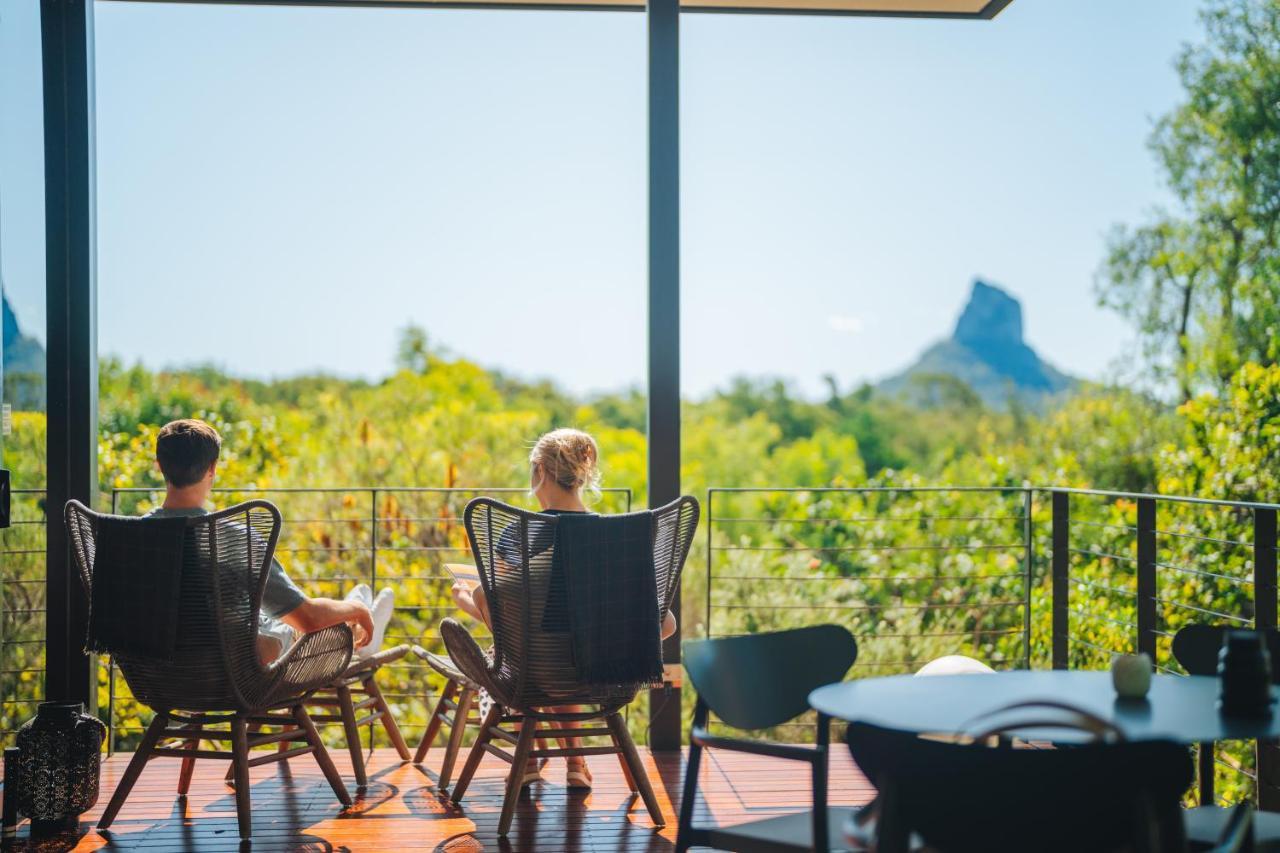 Glass On Glasshouse Glass House Mountains Eksteriør billede