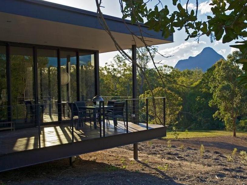 Glass On Glasshouse Glass House Mountains Eksteriør billede